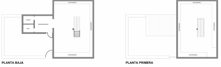 Planos de las plantas del Museo del Juguete de Barbadillo
